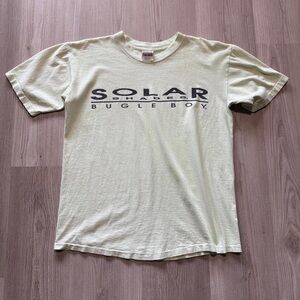 Men's Green and Black Shirt